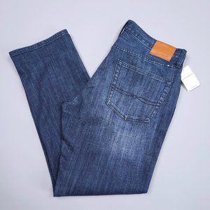 New Lucky Brand 221 Original Straight Twin Lakes Stretch Jeans 36x32